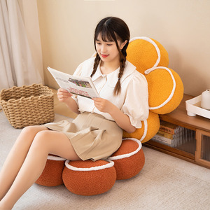 Coussins de siège en forme de fleur, support lombaire doux et moelleux pour salon, chambre à coucher, bureau, balcon - Product Image 3