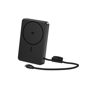 Qi2.2 Certified 25W 10000mAh <span class=keywords><strong>แบ</strong></span><span class=keywords><strong>ต</strong></span>สำรองแม่เหล็กไร้สาย<span class=keywords><strong>แบ</strong></span>บกึ่งแข็ง ชาร์จเร็ว พร้อมสายใน<span class=keywords><strong>ต</strong></span>ัวและขาตั้ง - Product Image 3