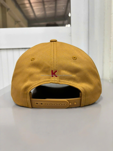 Gorra de béisbol estructurada de 5 paneles con logo bordado en 3D personalizado de Vietnam, gorra de algodón para exteriores con cierre a presión para hombre, venta al por mayor - Product Image 2