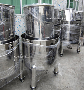 Plantas de condimentos Tanque de depósito de acero inoxidable de buena calidad Tanque de almacenamiento de productos lácteos 50L ~ <span class=keywords><strong>10000L</strong></span> Personalizable - Product Image 3