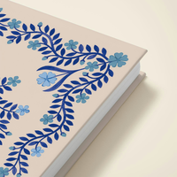 Carnet à couverture rigide A5 avec reliure cousue, motif élégant, journal texturé, logo personnalisé, agenda d'affaires, cadeau, bureau, école