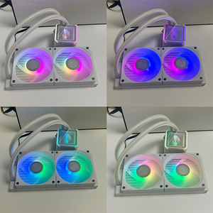 360mm CPU ARGB AIO refrigeratore d'acqua PWM supporto di controllo AM4/AM5/LGA1700 include 3 ventole RGB per un efficiente raffreddamento dei pc da gioco - Product Image 5