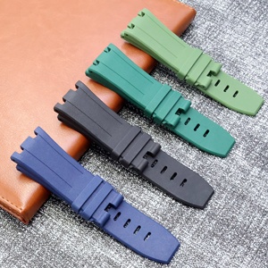 Correas de <span class=keywords><strong>Reloj</strong></span> de Goma de 28 mm para <span class=keywords><strong>Hombre</strong></span>, Correa de <span class=keywords><strong>Reloj</strong></span> para AP <span class=keywords><strong>Audemars</strong></span> <span class=keywords><strong>Piguet</strong></span> Royal Oak - Product Image 1