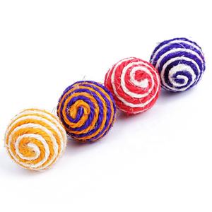 Mainan Penggoda Hewan Peliharaan, Mainan Penggoda Hewan Peliharaan, Mainan Gores, Mainan Bola Tenun Tali <span class=keywords><strong>Sisal</strong></span> - Product Image 3