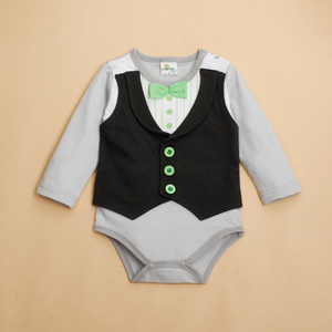 Ropa Formal para Bebés Niños al por Mayor, Traje de Caballero de Manga Larga, Romper - Product Image 3