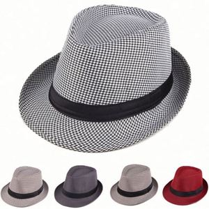 Sombrero Fedora/Trilby Unisex de Alta Calidad para Primavera/Otoño, Color OEM, Casual, para Negocios, Pesca, Fiestas, 58-60cm, Bordado 3D - Product Image 6