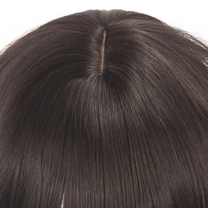 La <span class=keywords><strong>peluca</strong></span> de cosplay de Saint Da Vampire Knight Jiu LAN Shu es una <span class=keywords><strong>peluca</strong></span> versátil de color marrón oscuro con imitación de cuero cabelludo. - Product Image 2