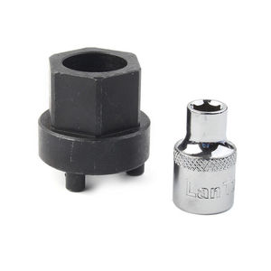 Kit d'outils de démontage de moyeu d'embrayage de compresseur de climatiseur, clé à douille de 1/2 pouce pour Mercedes Benz BMW - Product Image 1