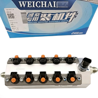 Nouvelles pièces d'origine pour moteur Weichai, soupape d'injection Common Rail 1003650716, soupape d'injection pour moteur diesel Weichai WP12