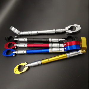 Barra de equilibrio multifuncional de aleación de aluminio, barra transversal de refuerzo para manillar de 22mm, para mejora y adaptación de motocicletas, duradera - Product Image 1