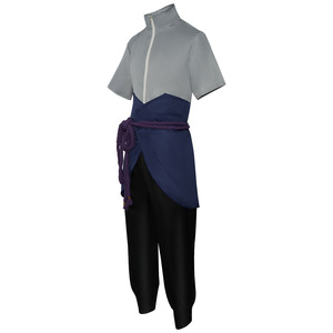 Disfraz de Cosplay de Uchiha Sasuke, Traje de Ninja, Juego de Rol de Anime, Primavera 2024, Uniforme de Talla Adulta, Transfronterizo - Product Image 1