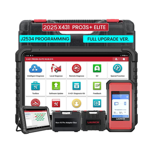 LAUNCH X431 PRO3S+ Elite 2025 Herramienta de Diagnóstico Bidireccional Todo <span class=keywords><strong>en</strong></span> Uno para Camiones HD, Escaneo de Mapa de Topología, Más de 60 Servicios, Codificación <span class=keywords><strong>en</strong></span> Línea - Product Image 1