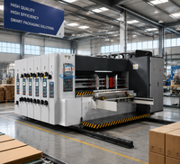 Nueva Impresora Flexográfica de Alta Velocidad, Totalmente Automática, Multicolor, para Cajas de Cartón Corrugado, Ranuradora, Troqueladora, Portátil, para la Fabricación de Cajas de Cartón