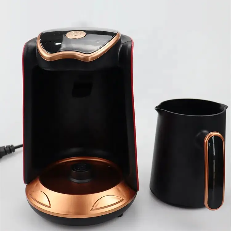 Kahve makinesi türk cezve otomatik indüksiyon anti-damla tasarım uygulama otel ev dökmek için uygun