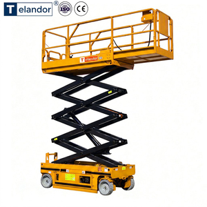 Plateforme élévatrice à ciseaux complète de 8 m et 450 kg pour l'installation de systèmes CVC - En promotion - Product Image 4