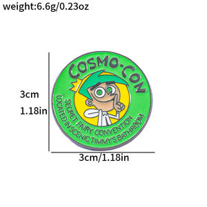 EE. UU. <span class=keywords><strong>comedia</strong></span> divertida The Fairly OddParents pin esmaltado - Product Image 2