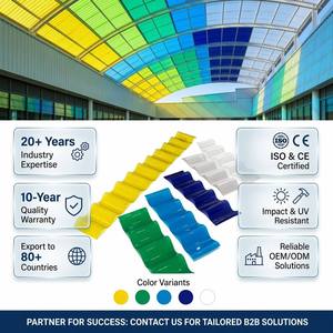 Tuiles de <span class=keywords><strong>toiture</strong></span> et de mur ondulées translucides en plastique de type R Greca, <span class=keywords><strong>plaque</strong></span> de <span class=keywords><strong>polycarbonate</strong></span> ondulée - Product Image 6