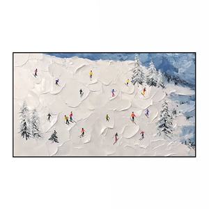 <span class=keywords><strong>Darling</strong></span> DRZ101 maison Art décoratif photo couteau abstrait toile peinture à l'huile peinture murale - Product Image 1