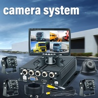 4Ch 720P voiture camion local MDVR caméra véhicule lourd Bus CCTV Mobile Dvr caméra de recul pour système de surveillance mdvr