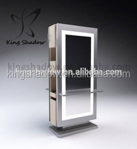 Station de <span class=keywords><strong>coiffure</strong></span> miroir de salon de <span class=keywords><strong>coiffure</strong></span>, dispositif avec led, ligh, vente directe d'usine - Product Image 3