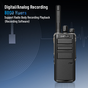 Radio Digital QUANSHENG MX8 UHF, <span class=keywords><strong>Walkie</strong></span> <span class=keywords><strong>Talkie</strong></span> DMR de Doble Modo, Grabación Digital/Analógica, 8000 Horas, IP68, Radio Bidireccional <span class=keywords><strong>con</strong></span> GPS - Product Image 2