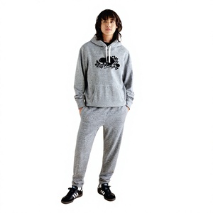Sudadera con Capucha y Pantalones Deportivos Unisex Personalizados, Mezcla de Algodón, Poliéster y Felpa, Fabricante OEM ODM, Venta al Por Mayor, Etiqueta Privada - Product Image 2