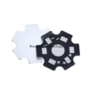 Alta potenza LED substrato in alluminio 1W 3W 5W lampada perline per uso generale ad alta potenza lampada perline dissipatore di calore con perni - Product Image 2