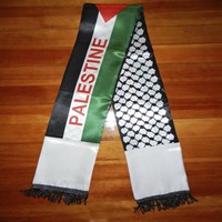 24 pièces écharpe drapeau palestinien -  France