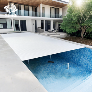 Couverture de <span class=keywords><strong>piscine</strong></span> automatique Water Crown SGRSC, robuste et durable, pour piscines enterrées, jacuzzis et spas. - Product Image 1