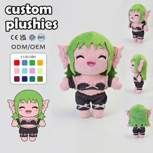 Fabricant de jouets en peluche personnalisés, faible MOQ, uniformes de dessins animés, figurines d'anime, marchandises d'anime et de <span class=keywords><strong>manga</strong></span>, peluches Brainrot, mascotte personnalisée - Product Image 3