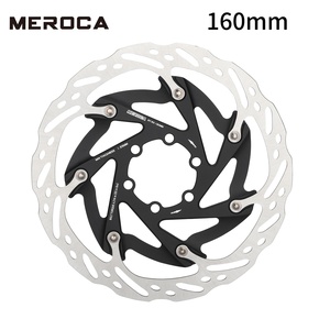 MEROCA XR 140/160mm dağ bisikleti fren balatası merkezi kilit/Centerlock <span class=keywords><strong>Rotor</strong></span> çelik malzeme yol bisiklet fren diski ped boyutu - Product Image 2