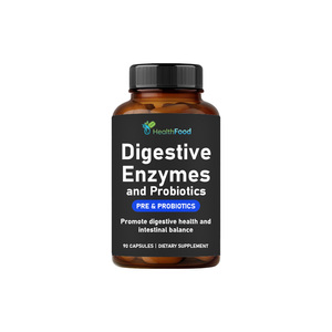 Capsules d'enzymes digestives de qualité supérieure en vrac favorisant la digestion et l'équilibre intestinal, complément pour la santé de l'estomac - Product Image 1