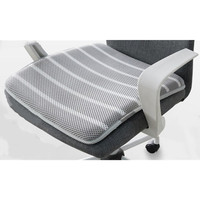 Coussin de siège de bureau rayé moderne, vente en gros d'usine, tissu en maille 3D respirant et doux pour un refroidissement optimal
