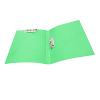 Carpeta de Archivos Multiusos en Forma de L con Clip en U, Diseño Nuevo en Azul A4
