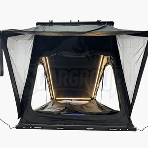 เต็นท์หลังคารถแบบแข็ง Soar Lightweight 49 กก. 8 ซม. บางเฉียบ รูปทรงสามเหลี่ยม สำหรับทุกฤดู แบบสองชั้น เปิดอัตโนมัติรวดเร็ว - Product Image 3