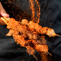 Poudre de paprika, piment séché, assaisonnement halogène pour nouilles, fondue, barbecue, 35g en bouteille, Chine continentale