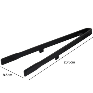 Pinces de cuisine en acier inoxydable antiadhésives, résistantes à la chaleur, pour barbecue, salade, steak, pâtes Zenidoo - Product Image 2