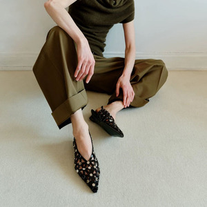 <span class=keywords><strong>Sandali</strong></span> con rivetto nero scarpe singole vuote da <span class=keywords><strong>donna</strong></span> scarpe in vera pelle <span class=keywords><strong>sandali</strong></span> <span class=keywords><strong>tacco</strong></span> <span class=keywords><strong>basso</strong></span> da <span class=keywords><strong>donna</strong></span> - Product Image 2