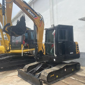 Pelle Sany 60Cpro d'occasion de 6 tonnes à chenilles en bon état Machines de construction d'occasion de qualité centrale - Product Image 4