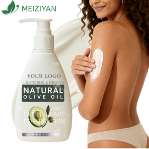 Crème hydratante pour le corps à l'extrait <span class=keywords><strong>de</strong></span> feuille d'olive OEM, hydratation 24 heures, blanchiment, pour les peaux des filles noires, sans <span class=keywords><strong>effets</strong></span> <span class=keywords><strong>secondaires</strong></span> - Product Image 1