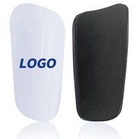 Protège-tibias de football en plastique blanc vierge pour sublimation par transfert thermique, vente en gros OEM