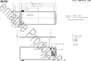 Módulo LCD de Barra de 6.75 Pulgadas, 480x1280, IPS Vertical, 1000 Nits, LVDS, 40 Pines, Normalmente Negro, Retroiluminación LED Integrada, Panel de Control para Hogar Inteligente - Product Image 5