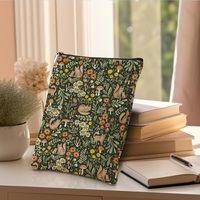 Pochette de protection avec logo personnalisé pour livre, pochette, sac, couvertures de livres avec fermeture éclair