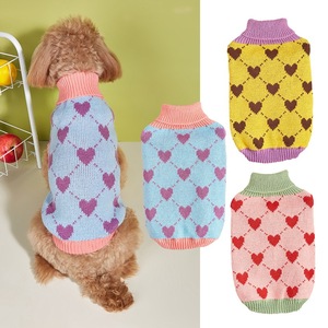 Suéter <span class=keywords><strong>de</strong></span> Punto con Patrón <span class=keywords><strong>de</strong></span> Corazón <span class=keywords><strong>para</strong></span> Perro, Jersey Cálido <span class=keywords><strong>de</strong></span> Cuello Alto <span class=keywords><strong>para</strong></span> <span class=keywords><strong>Mascotas</strong></span>, <span class=keywords><strong>para</strong></span> Perros Pequeños y Gatos, Ropa Cálida <span class=keywords><strong>para</strong></span> Perros y <span class=keywords><strong>Mascotas</strong></span> <span class=keywords><strong>para</strong></span> Otoño e Invierno - Product Image 2