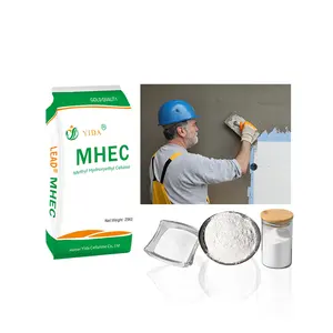 MHEC Hidroxietil metil celulosa ehter para adhesivo para azulejos con mayor retención de agua agente espesante HEMC