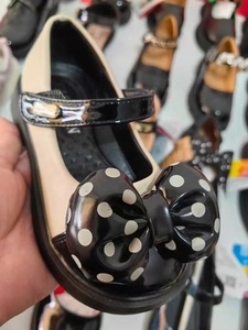 Girls' Black Leather <strong>Shoes</strong> Soft Soled Princess <strong>Shoes</strong> Fancy Party <strong>Show</strong> <strong>Shoes</strong> Mixed Wholesale - Product Image 3