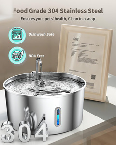 <span class=keywords><strong>Bebedero</strong></span> para Perros Grandes de 1.8 Gal/7L, Acero Inoxidable, para Hogares con Múltiples Mascotas - Product Image 3