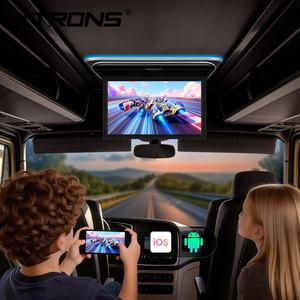 Reproductor Multimedia para Techo de Auto XTRONS de 17.3 Pulgadas, Octa Core, 4+64GB, Pantalla IPS 1920x1080, Android 14, Plegable, con Entrada HD - Product Image 6