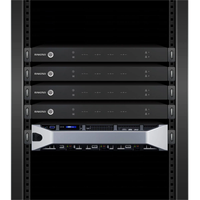 Rakoso M400 Préamplificateur de streaming WIFI professionnel en métal, streamer audio sans fil, système audio intelligent pour la maison, multiroom BT 5.0