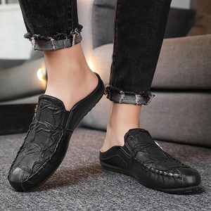 Hot style rugoso face trend cutter shoes casual slides men half drag shoes - Product Image 5
